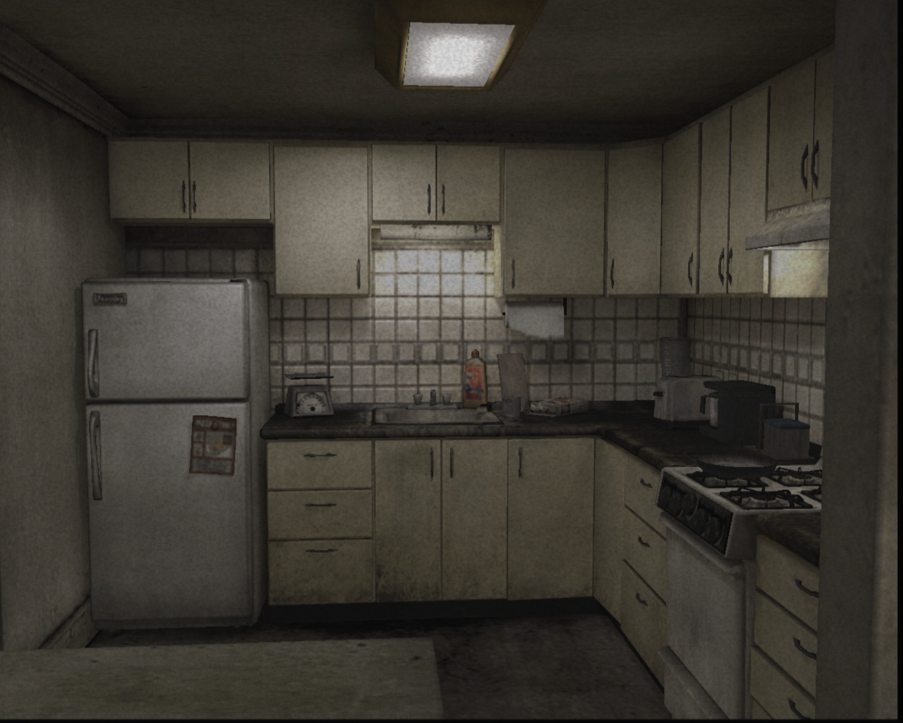 Silent Hill 4 Remaster 4K Textures - Ray Tracing GI - 2K4K