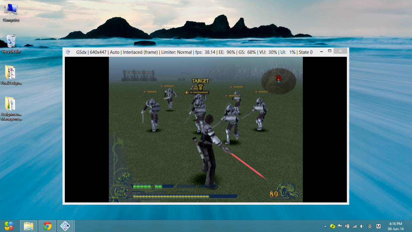 PCSX2 Emulator 1.2.1, Star Wars: Battlefront II [1080p HD]
