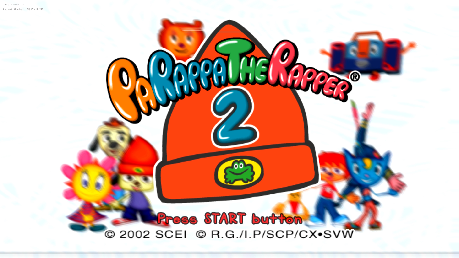 Parappa the Rapper 2 - texture problems